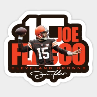 Joe 15 Flacco Sticker